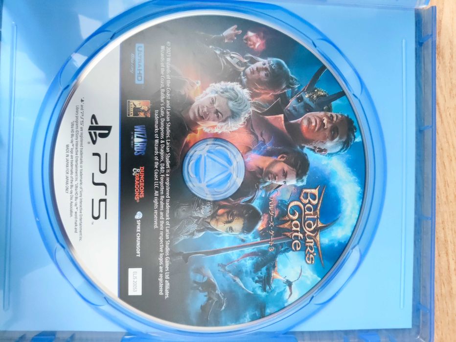 Baldur gate 3 PS5