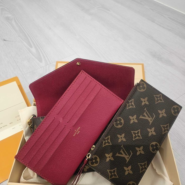 Mala Louis Vuitton Pochette Félicie Monogram Flap Pouch
