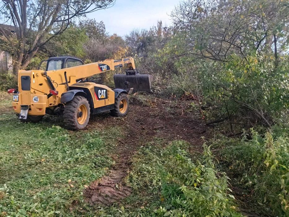 Usługi koparką obrotowa,koparko ladowarka,Roboty ziemne, transport