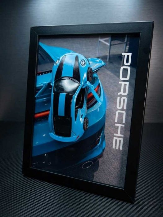 Картина з моделлю Porsche 911 Turbo S