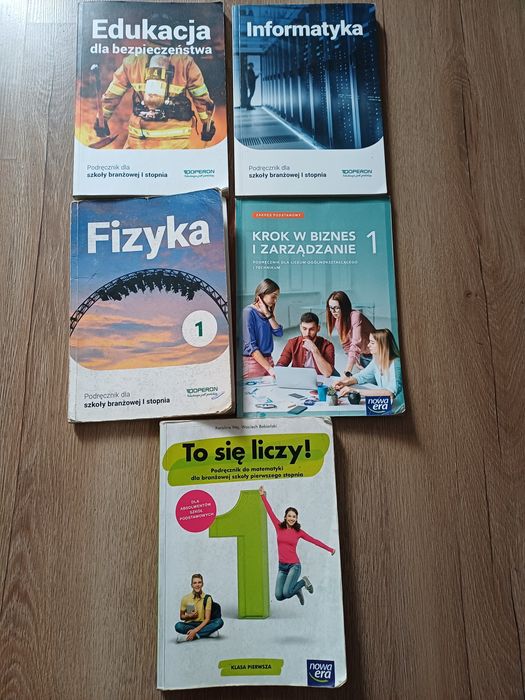 Książki do szkoły branżowej 1 stopnia