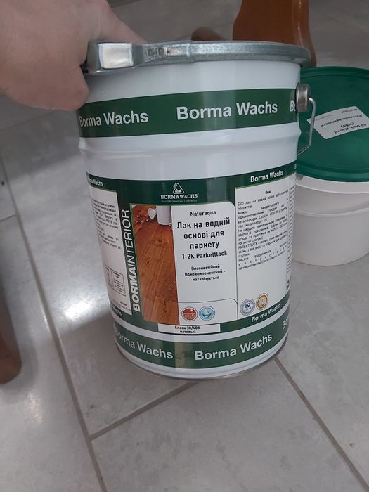 Лак паркету 1-2К 30/40 GLOSS 5л