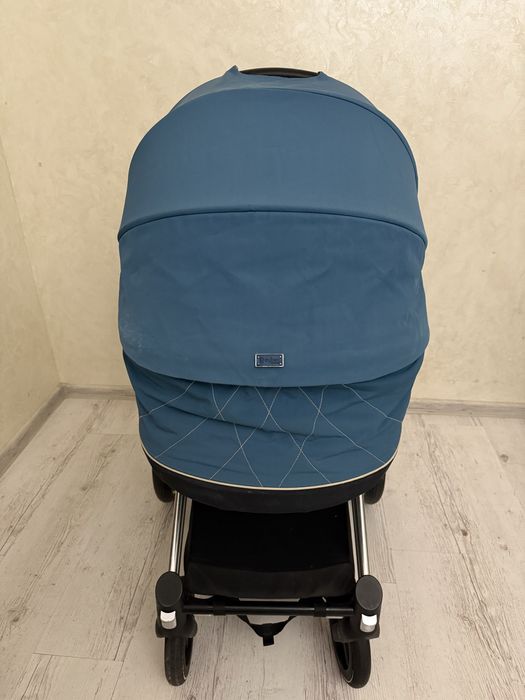 Cybex priam 2 в 1 в кольорі mountain blue