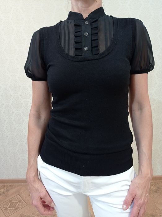 Блузка  чёрная Next