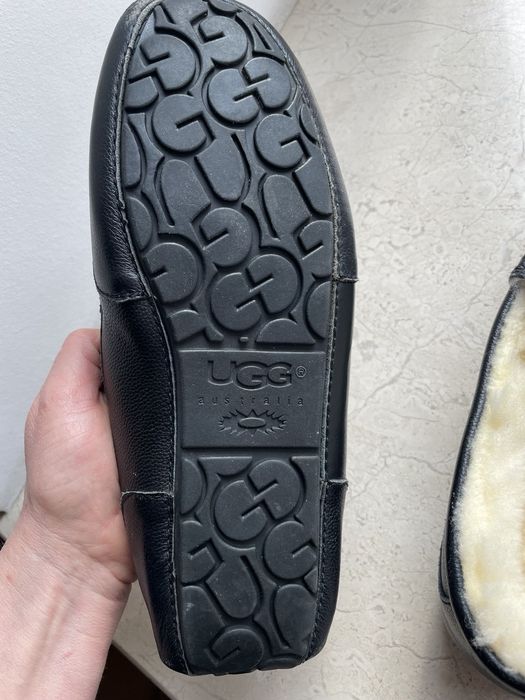 Мужские макасины  на меху от Ugg