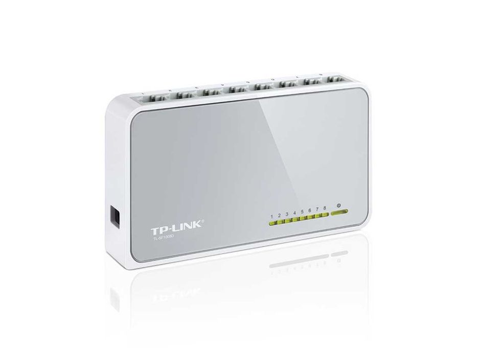 Switch TP-LINK TL-SF1008D (8 Portas Fast Ethernet-100 Mbps64284472001538121