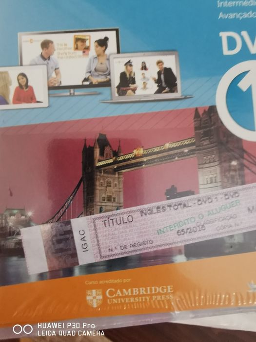 Curso completo de inglês com DVD