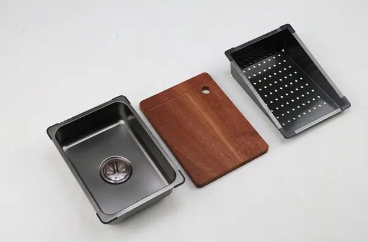 мойка кухонная раковина з нержавіючої сталі багатофункціональна мийка