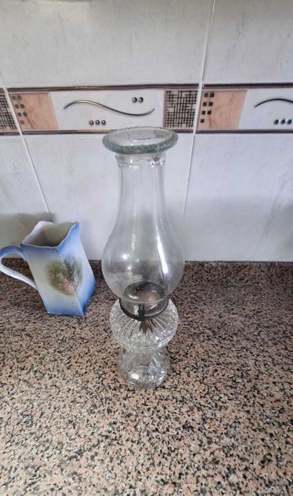 Candeeiro a "petróleo" em vidro!