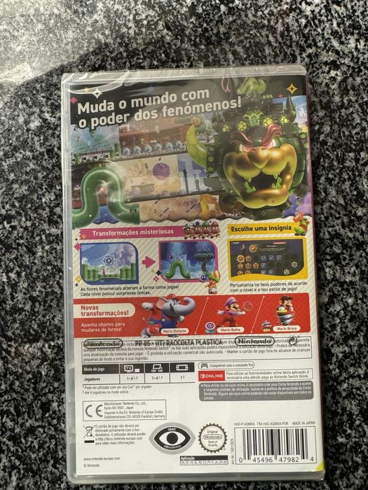 Jogo Nintendo Switch Super Mario Bros Wonder - Novo