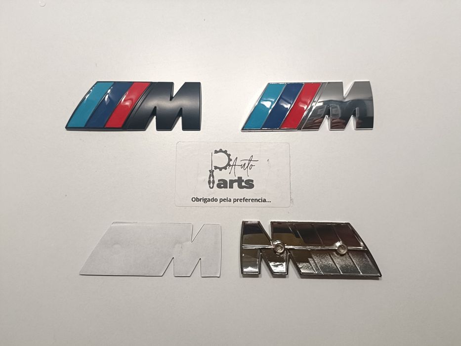 Emblema Símbolo Logotipo Legenda BMW "M" Grelha frontal