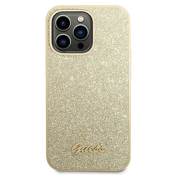Guess Guhcp14xhggshd iPhone 14 Pro Max 6,7" złoty/gold hard case Glitt