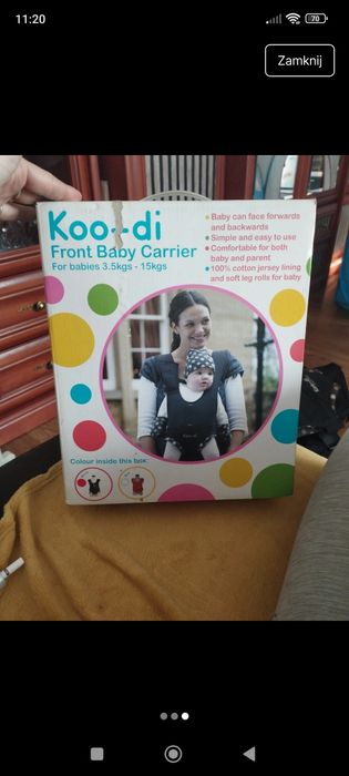 Nosidełko turystyczne