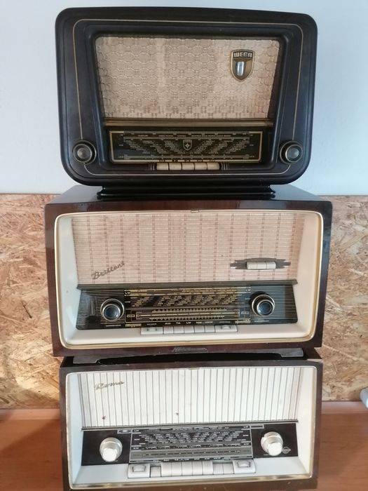 Radio lampowe Vintage
