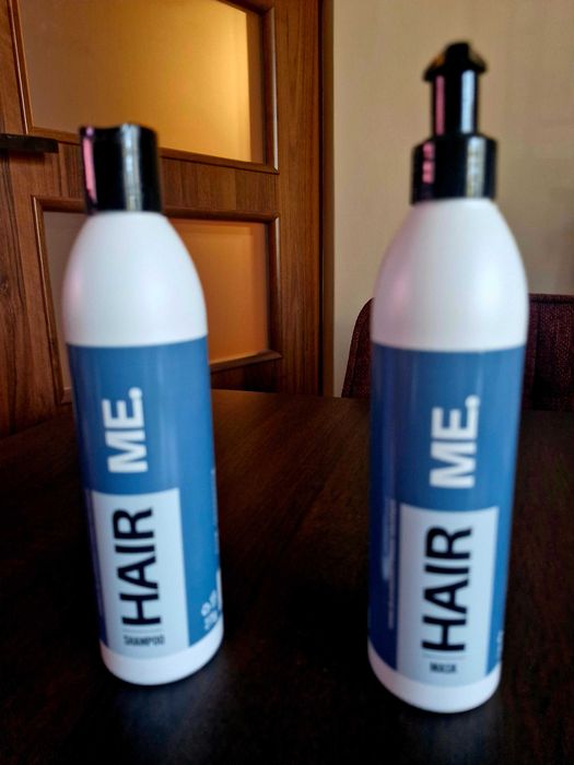 HAIR ME Szampon + Maska 275g do peruk naturalnych NOWE 02 2028