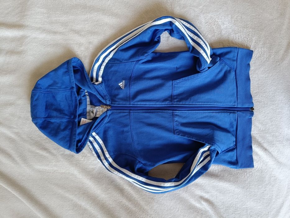 Bluza adidas niebieska