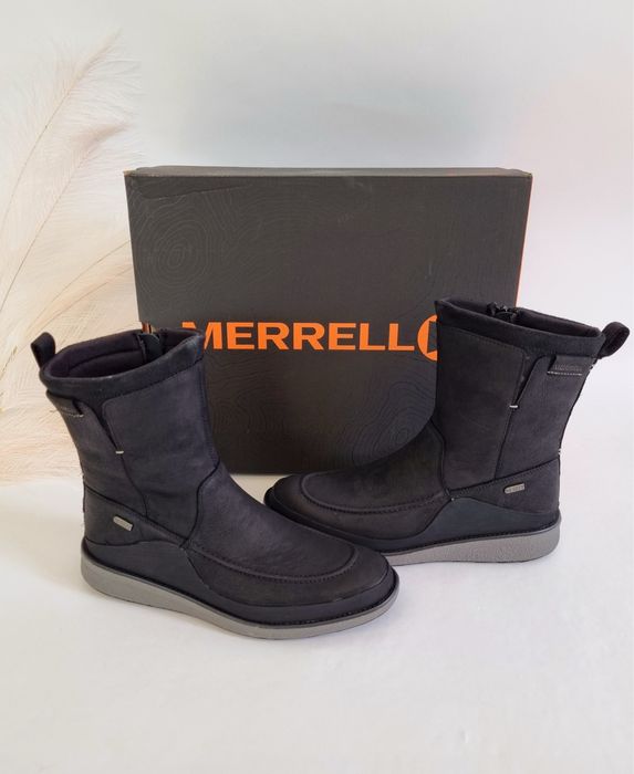 Сапоги merrell кожаные