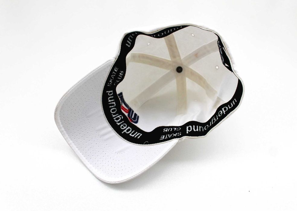 Czapka z daszkiem USA pełna FULL BRIM CAP Biała