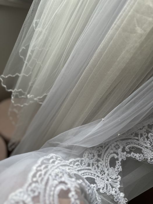 Welony ślubne biale ivory