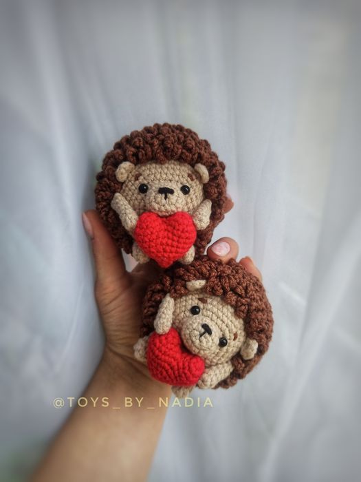 Їжачок ручної роботи, їжак гачком