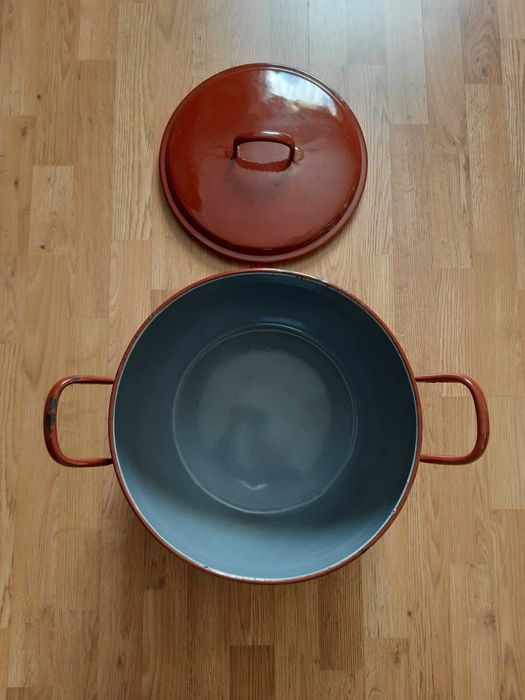 Емальована кастрюля/22L