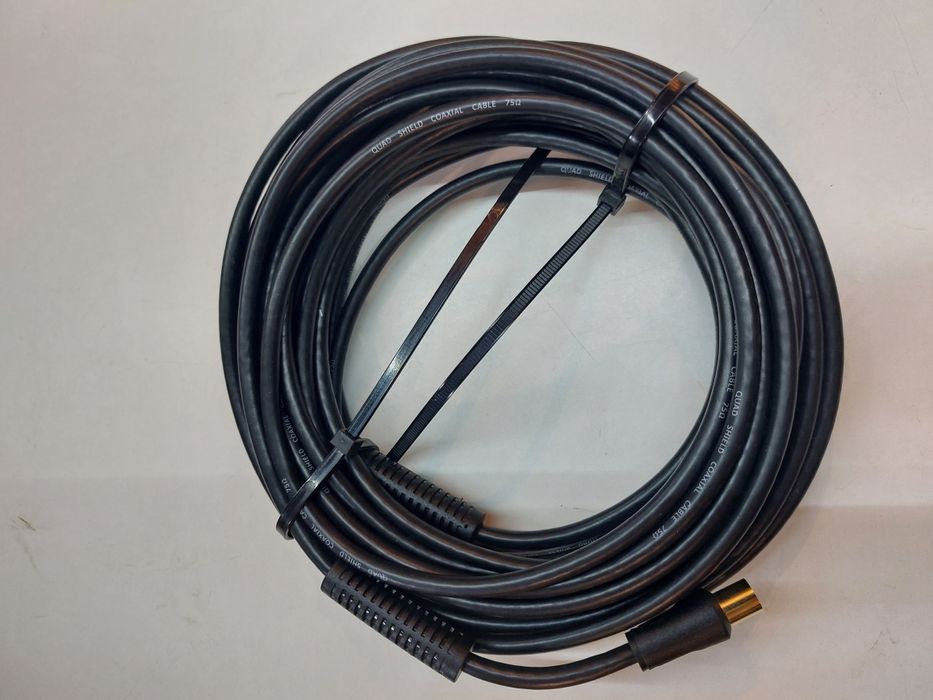 Kabel 10 metrów Quad shield coaxial cable 75