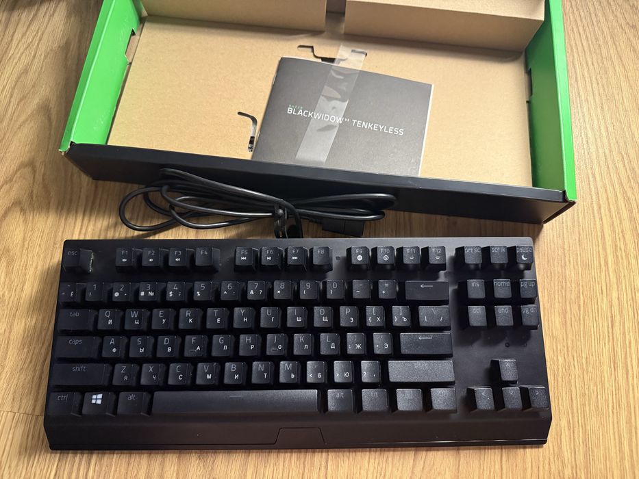 Razer BlackWidow V3 Tenkeyless механічна клавіатура 80%