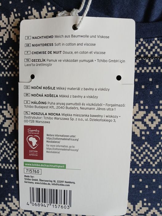 Tchibo koszula nocna M