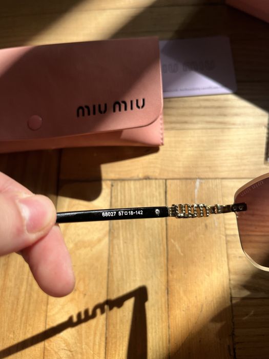 Okulary Miu Miu