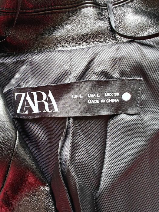 Skórzana marynarka Zara