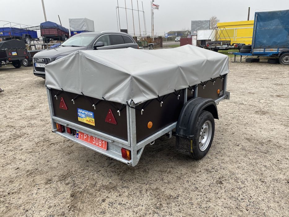 Новий ОЦИНКОВАНИЙ Легковий причіп Finland. В наявності!