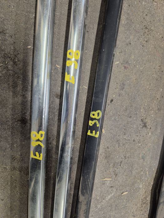 BMW E34 E32 E38 Listwy Rynienki Dachowe Lewe Prawe Chrom Czarne BMA