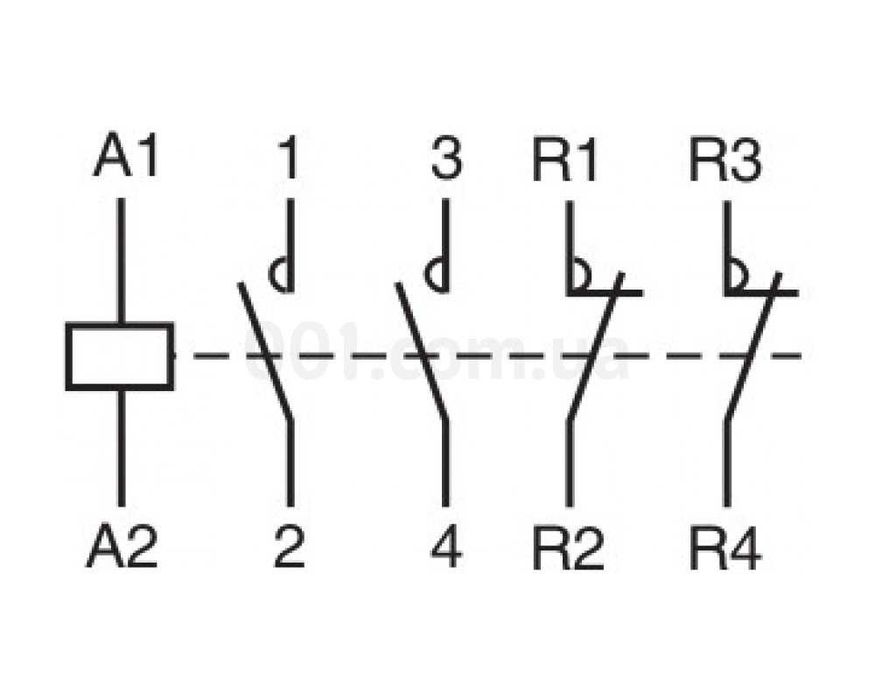 Контактор 2НВ+2НЗ 25A Schneider Electric (A9C20838)