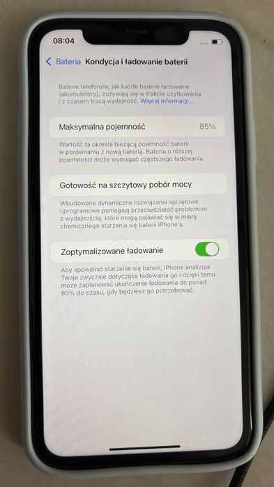 Iphone 11, czarny, 64GB