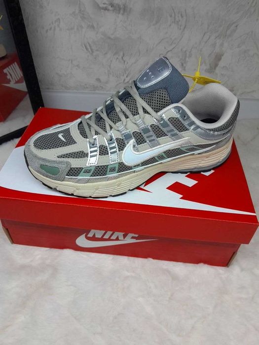 Кросівки Nike P-6000 сірі унісекс 36–41 без передоплати
