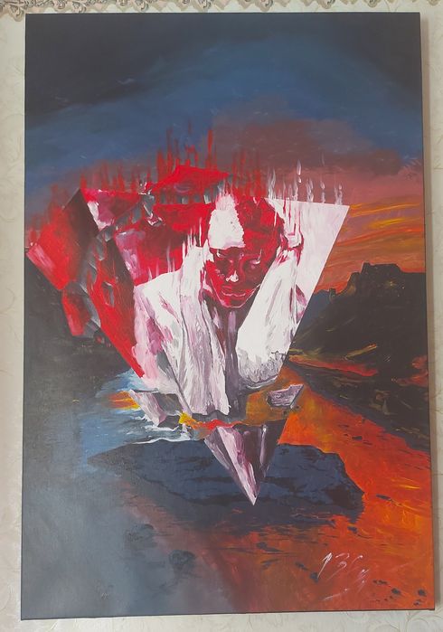 Картина фарба акріл