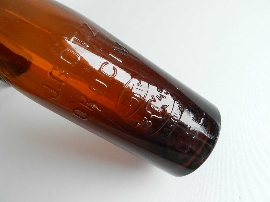 stara przedwojenna butelka Gotz Okocim cena za 3 sztuki