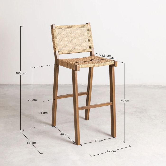 Cadeirass altas Pro da Sklum