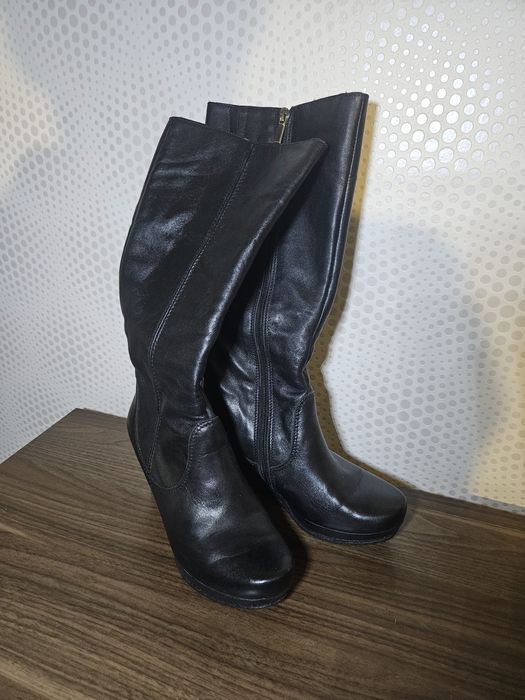 Kozaki skóra naturalna rozmiar 36