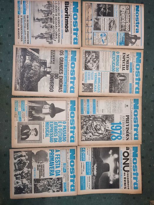 43 Jornais Nostra O Jornal da Atualidade misteriosa - Anos 70