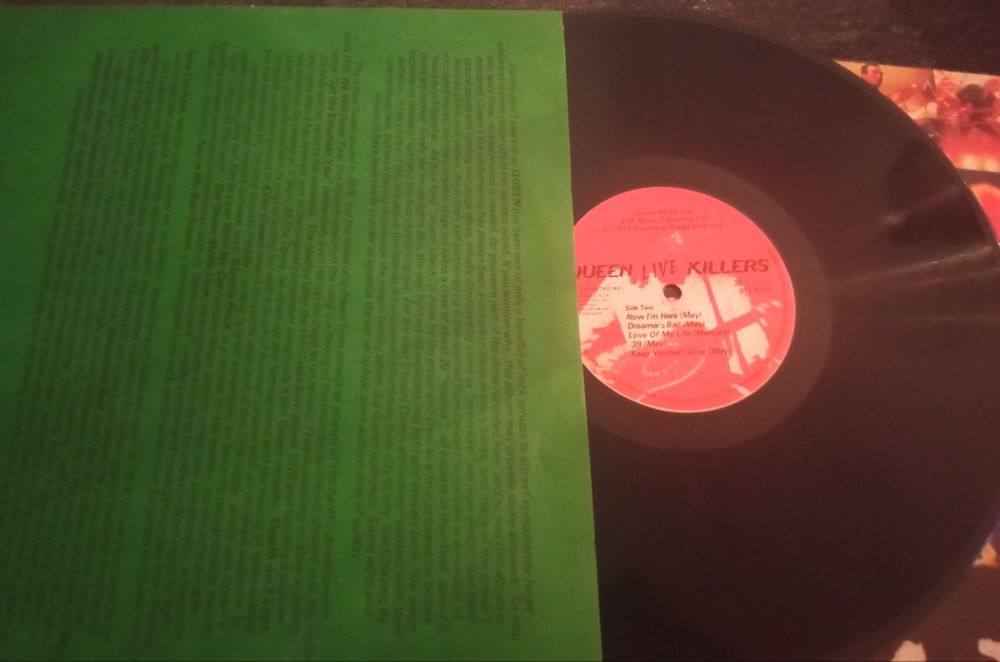 Disco Vinil Original Vintage Queen Live Killer