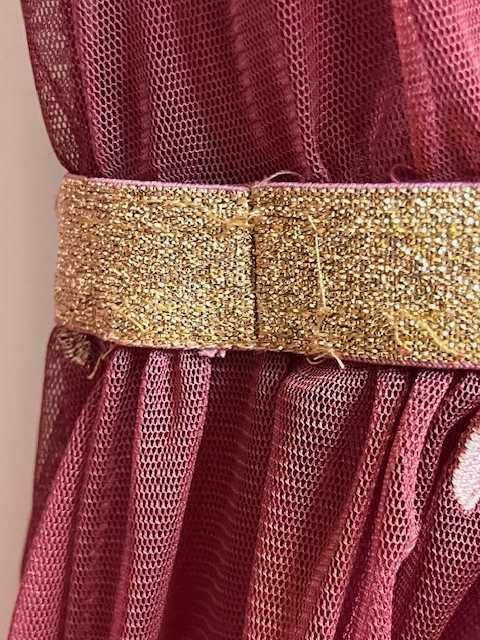 świąteczna sukienka Coccodrillo roz.122cm