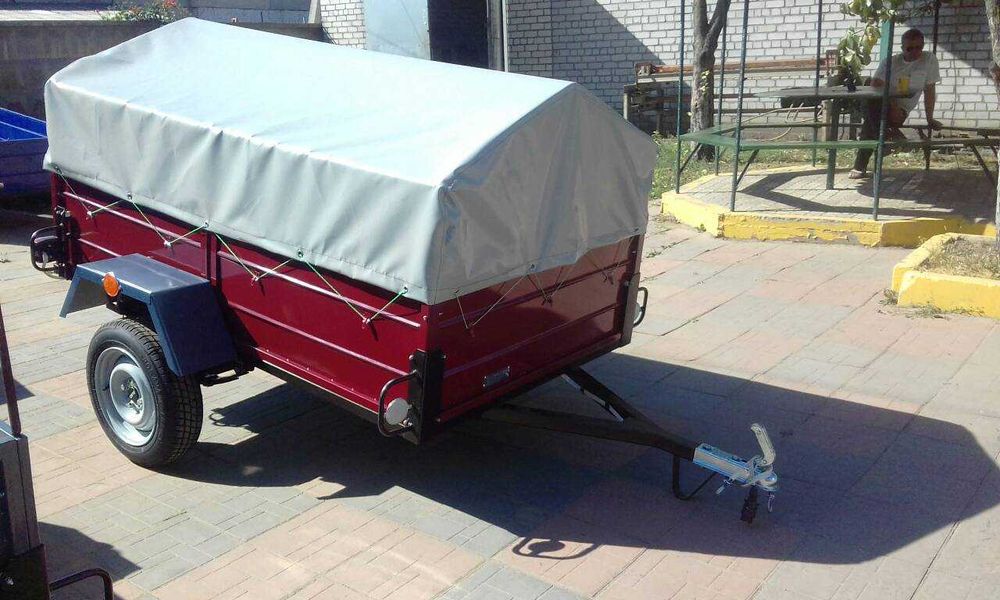 Прицеп ПРИЧІП 2500/1300 до  легкового авто. Документи для МРЕО. Завод.