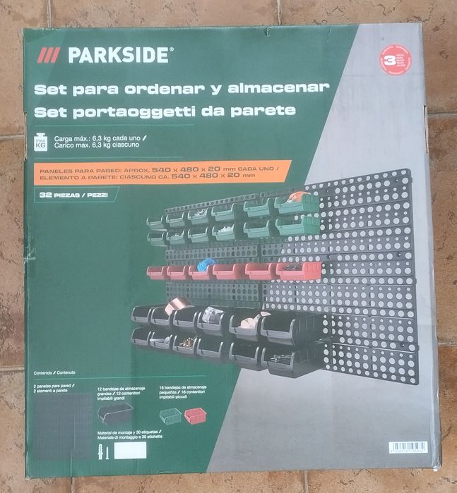 Sistema de arrumação e organização Parkside