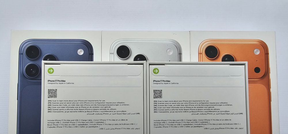NOWY iPhonie 17 pro max 256gb blue, Wawa