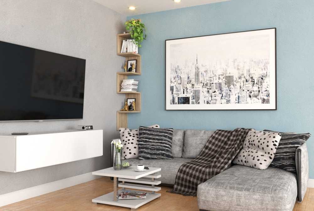 Regał Do Salonu Na Książki Zdjęcia Zigi 22cm Nowoczesne Półki Wisząca