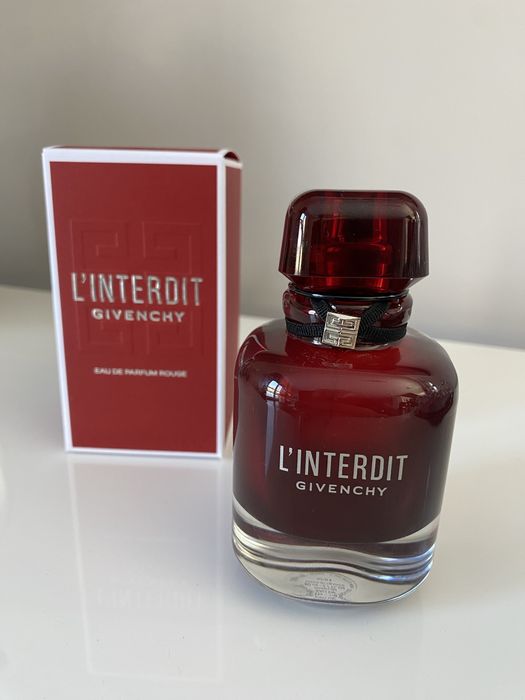 Givenchy L’interdit Rouge edp 80 ml pusty flakon po perfumach