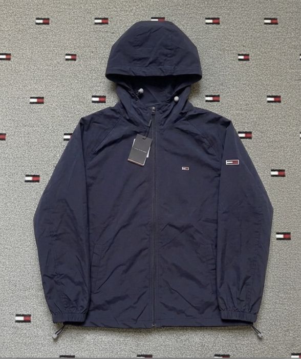 Кофта-ветровка Tommy Hilfiger 2026 вітрівка чоловіча чорна томмі