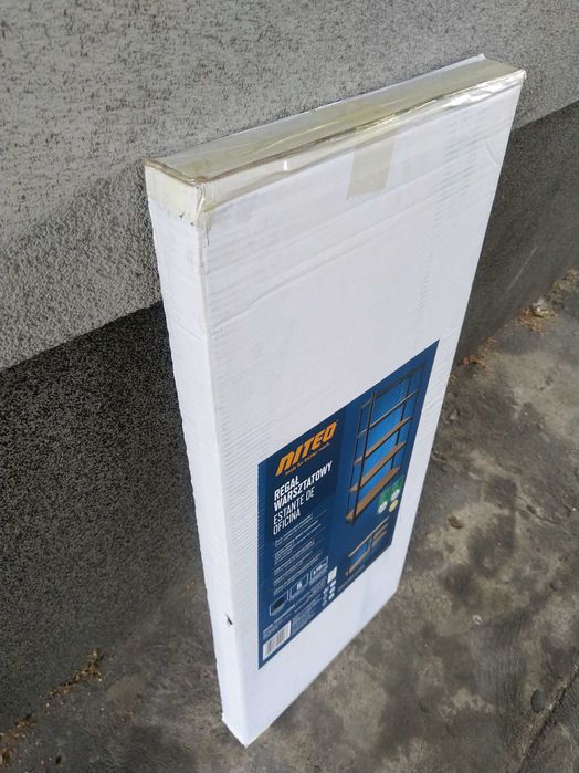 HIT Regał warsztatowy półki na stelażu metalowym KURIER