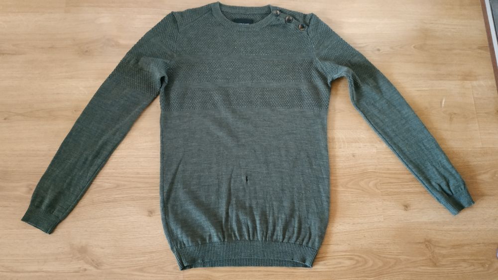 Rozmiar M Sweter wełniany merino Samsoe Samsoe